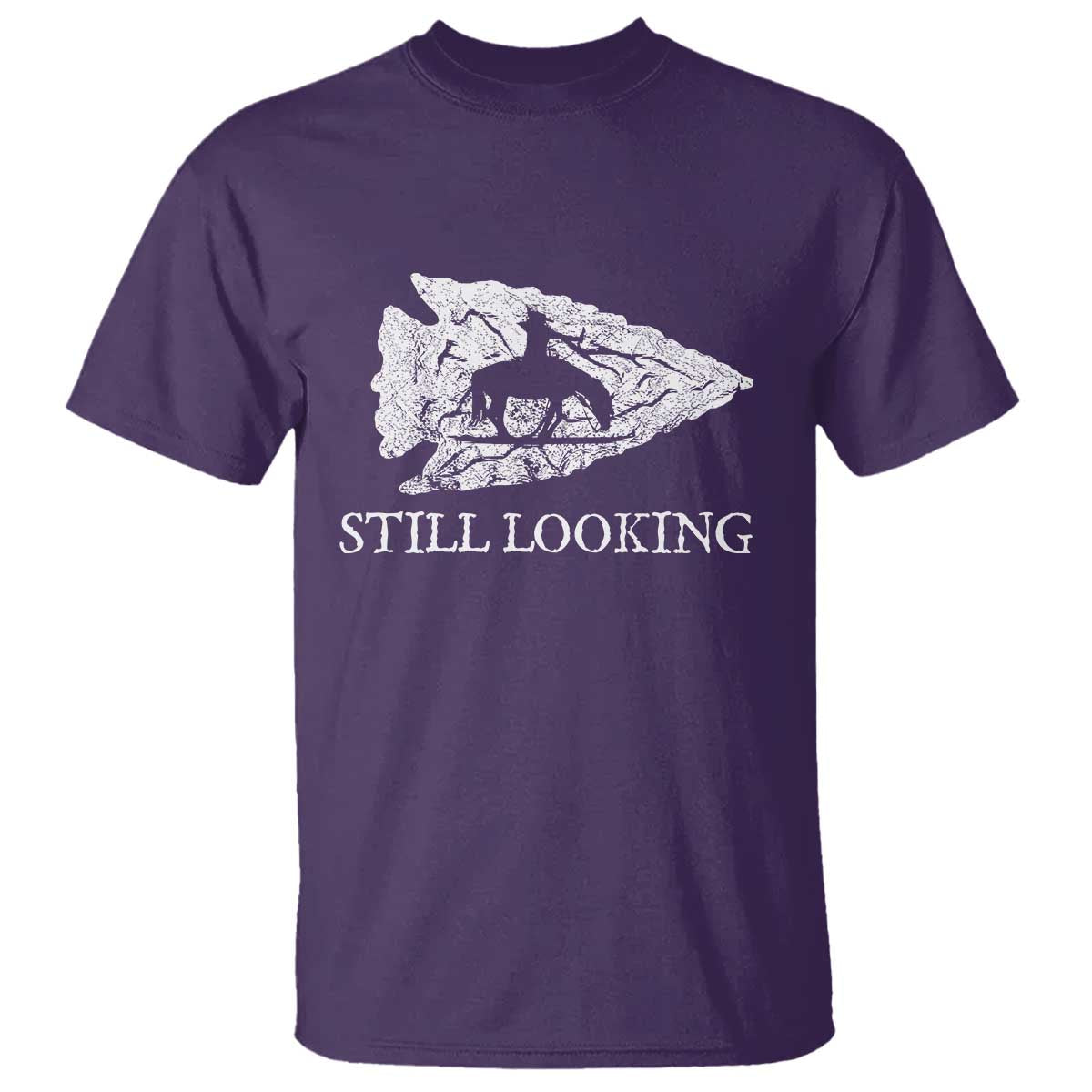 Arrowhead Hunter Native American T Shirt Relic Hunter Ancient Artifacts Collection TS14 Purple Print Your Wear