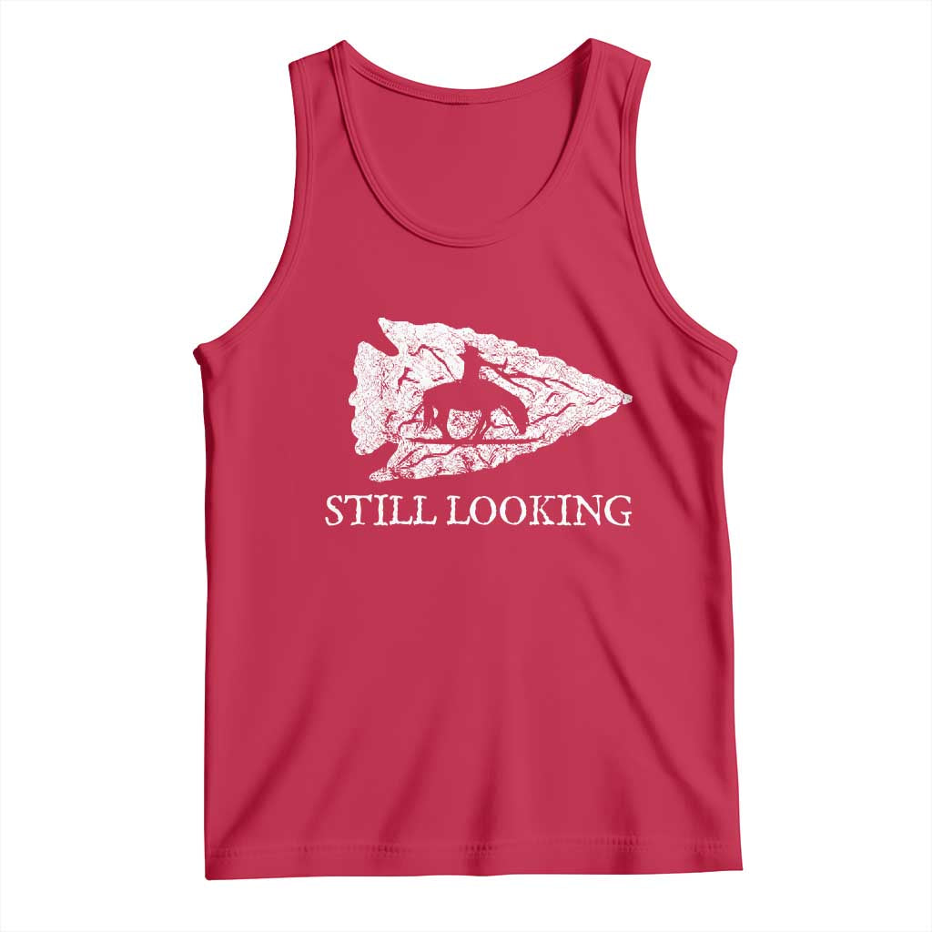 Arrowhead Hunter Native American Tank Top Relic Hunter Ancient Artifacts Collection TS14 Red Print Your Wear