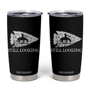 Arrowhead Hunter Native American Tumbler Cup Relic Hunter Ancient Artifacts Collection TS14 Black Print Your Wear