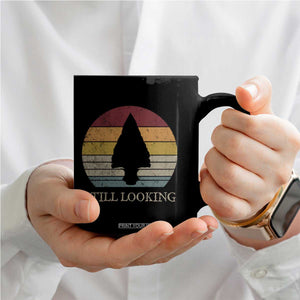 Arrowhead Hunter Native American Coffee Mug Ancient Artifacts Relic Hunting Vintage Sunset TS14 Print Your Wear