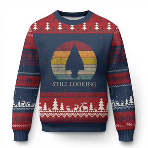 Arrowhead Hunter Native American Ugly Christmas Sweater Ancient Artifacts Relic Hunting Vintage Sunset TS14 Navy Red Print Your Wear
