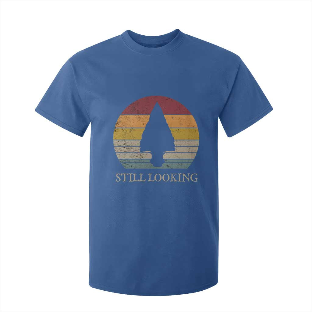 Arrowhead Hunter Native American T Shirt For Kid Ancient Artifacts Relic Hunting Vintage Sunset TS14 Royal Blue Print Your Wear