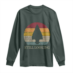 Arrowhead Hunter Native American Long Sleeve Shirt Ancient Artifacts Relic Hunting Vintage Sunset TS14 Dark Forest Green Print Your Wear