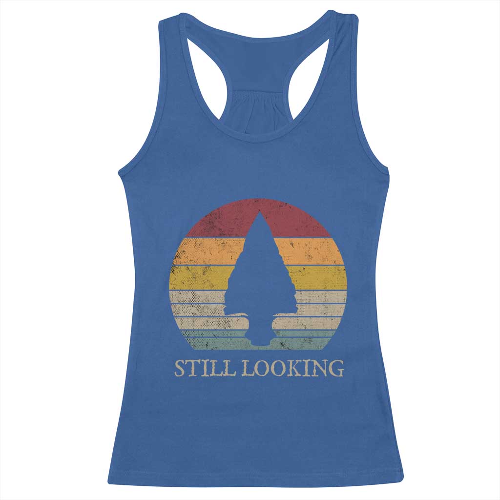 Arrowhead Hunter Native American Racerback Tank Top Ancient Artifacts Relic Hunting Vintage Sunset TS14 Royal Blue Print Your Wear