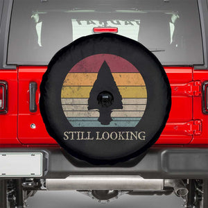 Arrowhead Hunter Native American Spare Tire Cover Ancient Artifacts Relic Hunting Vintage Sunset TS14 Black Print Your Wear