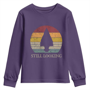Arrowhead Hunter Native American Youth Sweatshirt Ancient Artifacts Relic Hunting Vintage Sunset TS14 Purple Print Your Wear
