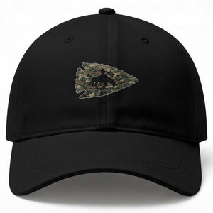 Arrowhead Hunter Native American Camouflage USA Flag Baseball Cap TS14 Print Your Wear