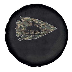 Arrowhead Hunter Native American Camouflage USA Flag Spare Tire Cover TS14 Print Your Wear