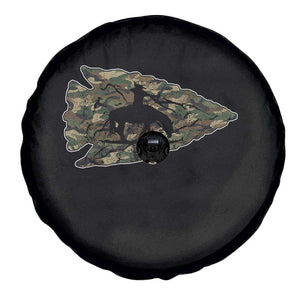 Arrowhead Hunter Native American Camouflage USA Flag Spare Tire Cover TS14 Print Your Wear