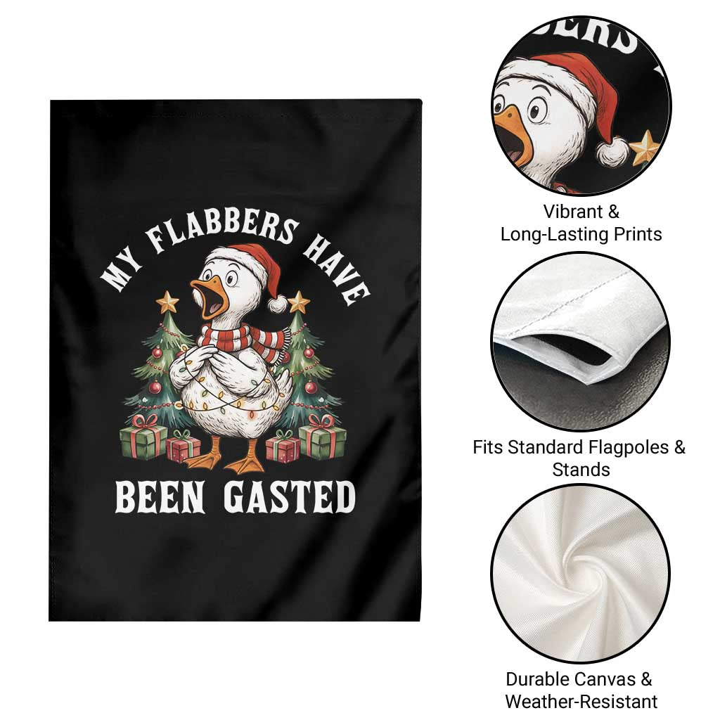 My Flabbers Have Been Gasted Garden Flag Funny Goose Christmas TS14 Print Your Wear