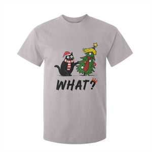 Black Cat What Christmas T Shirt For Kid Anti Trump Protest TS14 Ice Gray Print Your Wear