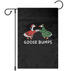 Christmas Goose Bumps Holiday Season Garden Flag TS14 Black Print Your Wear