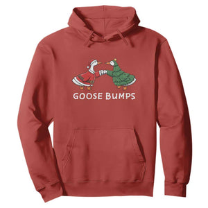 Christmas Goose Bumps Holiday Season Hoodie TS14 Red Print Your Wear