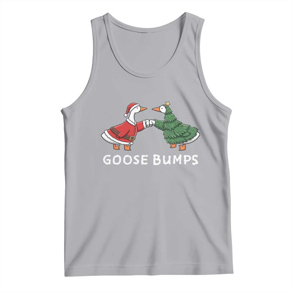 Christmas Goose Bumps Holiday Season Tank Top TS14 Athletic Heather Print Your Wear