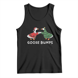 Christmas Goose Bumps Holiday Season Tank Top TS14 Black Print Your Wear