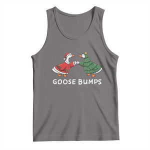 Christmas Goose Bumps Holiday Season Tank Top TS14 Deep Heather Print Your Wear