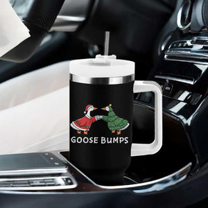 Christmas Goose Bumps Holiday Season Tumbler With Handle TS14 Print Your Wear