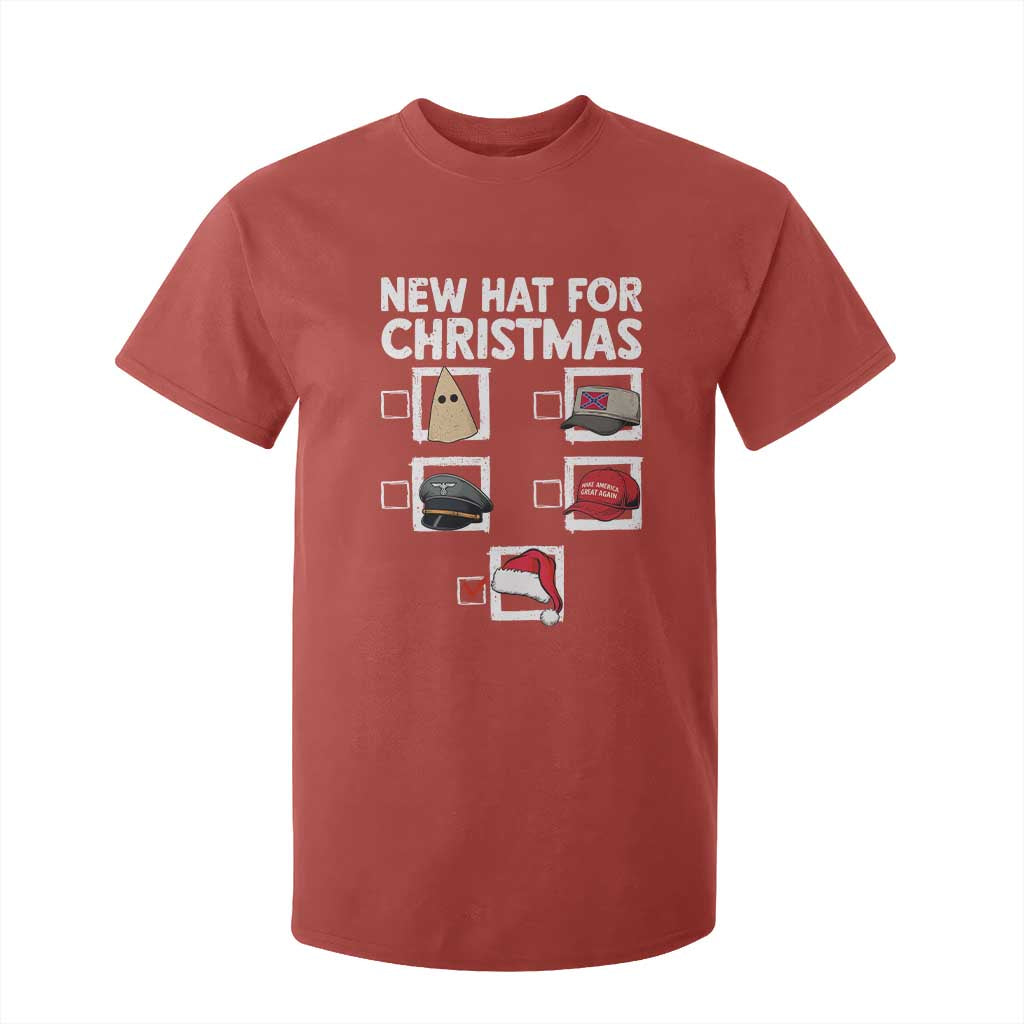 Funny Political Christmas T Shirt For Kid Old Hat New Hat TS14 Red Print Your Wear