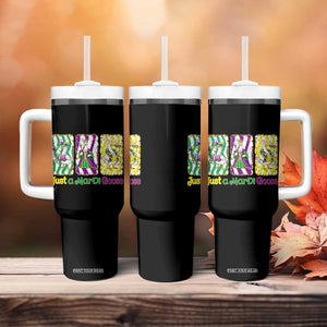 Mardi Gras Goose Tumbler With Handle Just A Mardi Goose TS14 Print Your Wear
