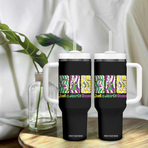 Mardi Gras Goose Tumbler With Handle Just A Mardi Goose TS14 Print Your Wear