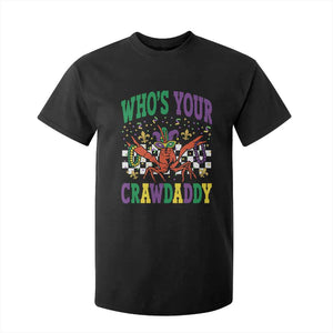 Mardi Gras Crawfish T Shirt For Kid Who Is Your Crawdaddy TS14 Black Print Your Wear