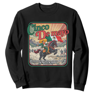Cinco de Mayo Battle of Puebla Sweatshirt Mexican Victory History 1862 TS14 Black Print Your Wear