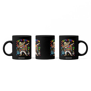 Lets Fiesta Coffee Mug Funny Dabbing Boy Cinco De Mayo Fiesta TS14 Print Your Wear