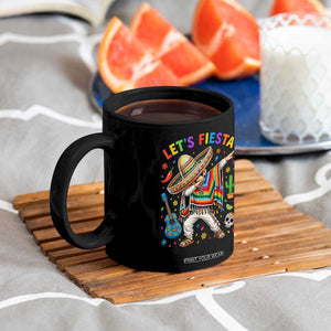 Lets Fiesta Coffee Mug Funny Dabbing Boy Cinco De Mayo Fiesta TS14 Print Your Wear
