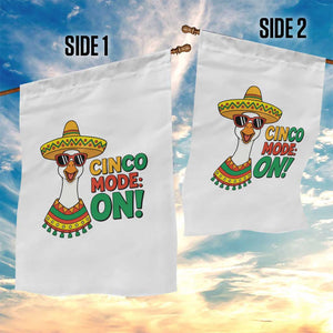 Cinco Mode On Garden Flag Silly Goose Cinco De Mayo Fiesta TS14 Print Your Wear