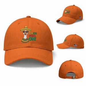 Cinco Mode On Baseball Cap Silly Goose Cinco De Mayo Fiesta TS14 Baseball Cap Universal Fit Orange Print Your Wear