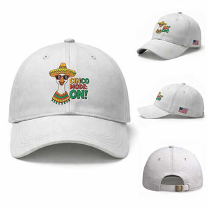 Cinco Mode On Baseball Cap Silly Goose Cinco De Mayo Fiesta TS14 Baseball Cap Universal Fit White Print Your Wear