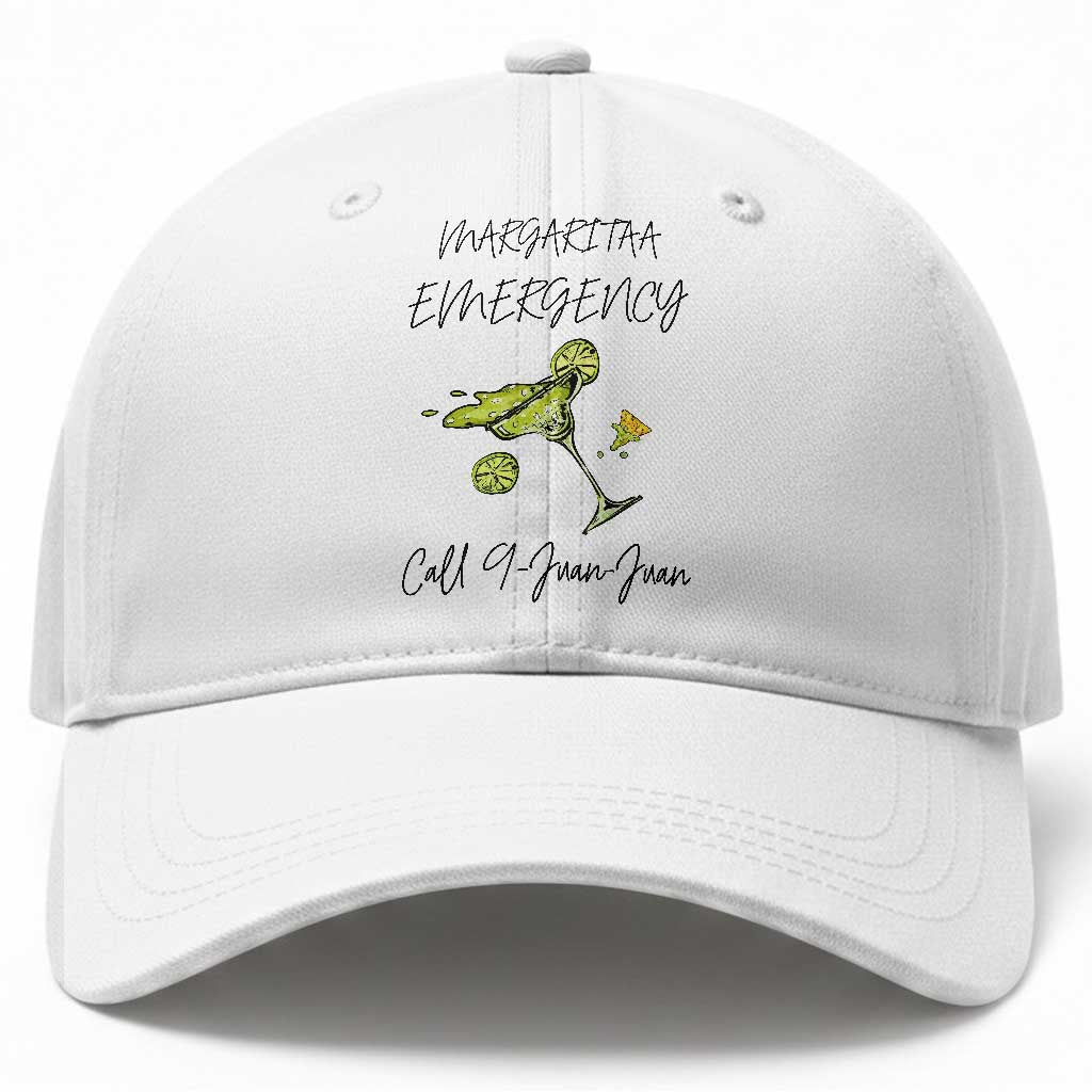 Margarita Emergency Mexican Fiesta Baseball Cap Funny Cinco de Mayo TS14 Print Your Wear