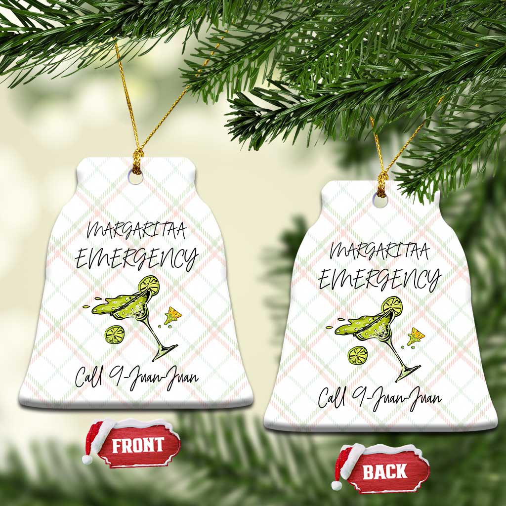 Margarita Emergency Mexican Fiesta Ceramic Ornament Funny Cinco de Mayo TS14 Print Your Wear