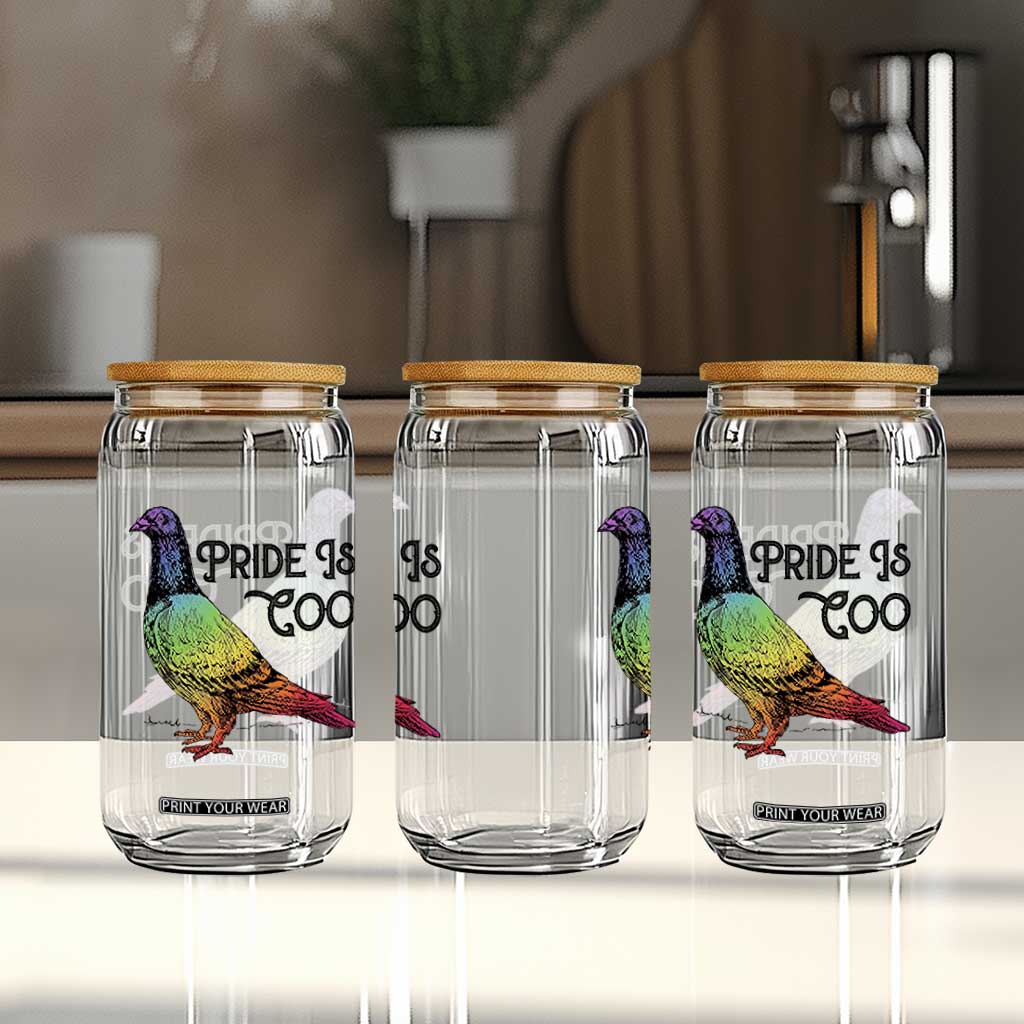 Pride Is Coo Pigeon Glass Can Funny LGBTQ Pride Month TS14 Print Your Wear