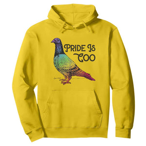 Pride Is Coo Pigeon Hoodie Funny LGBTQ Pride Month TS14 Daisy Print Your Wear