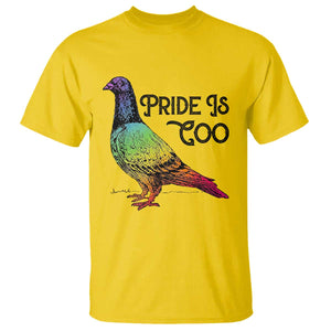 Pride Is Coo Pigeon T Shirt Funny LGBTQ Pride Month TS14 Daisy Print Your Wear