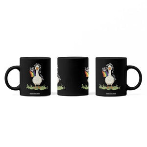 Silly Goose LGBTQ Rainbow Coffee Mug Funny Gay Pride Month TS14 Print Your Wear