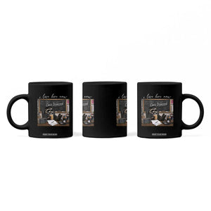 Funny Raccoon Graduation Coffee Mug I Live Here Now TS14 Print Your Wear