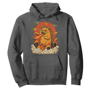 Tacocat Monster Hoodie Funny Cats Taco Lovers TS14 Dark Heather Print Your Wear