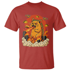 Tacocat Monster T Shirt Funny Cats Taco Lovers TS14 Red Print Your Wear