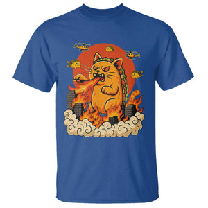 Tacocat Monster T Shirt Funny Cats Taco Lovers TS14 Royal Blue Print Your Wear