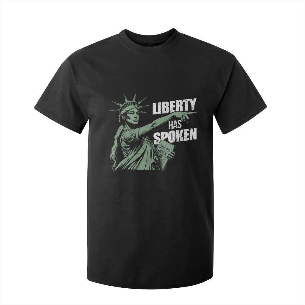 Funny Basketball Point God Liberty Meme T Shirt For Kid Has Spoken Patriotic USA TS14 Black Print Your Wear