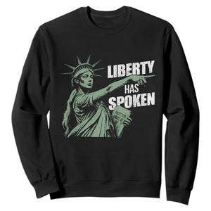 Funny Basketball Point God Liberty Meme Sweatshirt Has Spoken Patriotic USA TS14 Black Print Your Wear