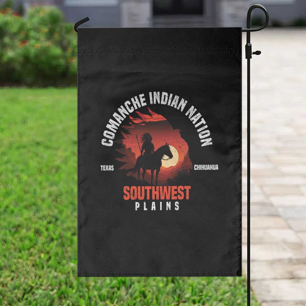 Comanche Native American Indian Chief Respect Garden Flag TS14 Print Your Wear