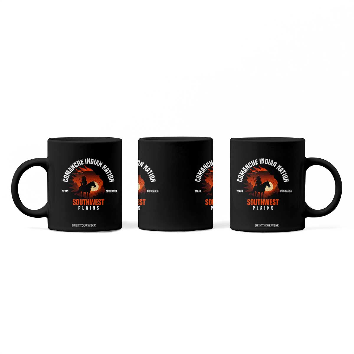 Comanche Native American Indian Chief Respect Coffee Mug TS14 Print Your Wear