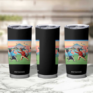 Funny Kendo Cat Tumbler Cup Samurai Martial Arts TS14 Print Your Wear
