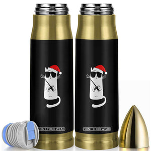 Funny Cat Fencing Christmas Bullet Tumbler Cute Kitty Lover TS14 Black Print Your Wear