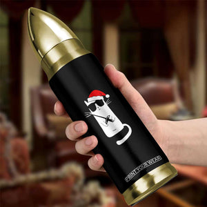 Funny Cat Fencing Christmas Bullet Tumbler Cute Kitty Lover TS14 Print Your Wear