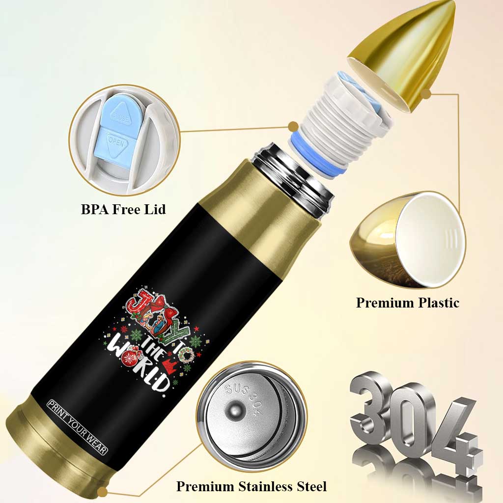 Nativity Scene Christmas Bullet Tumbler Joy To The World TS14 Print Your Wear
