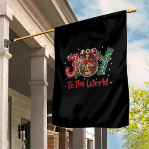 Jesus Christmas Garden Flag Joy To The World TS14 Print Your Wear